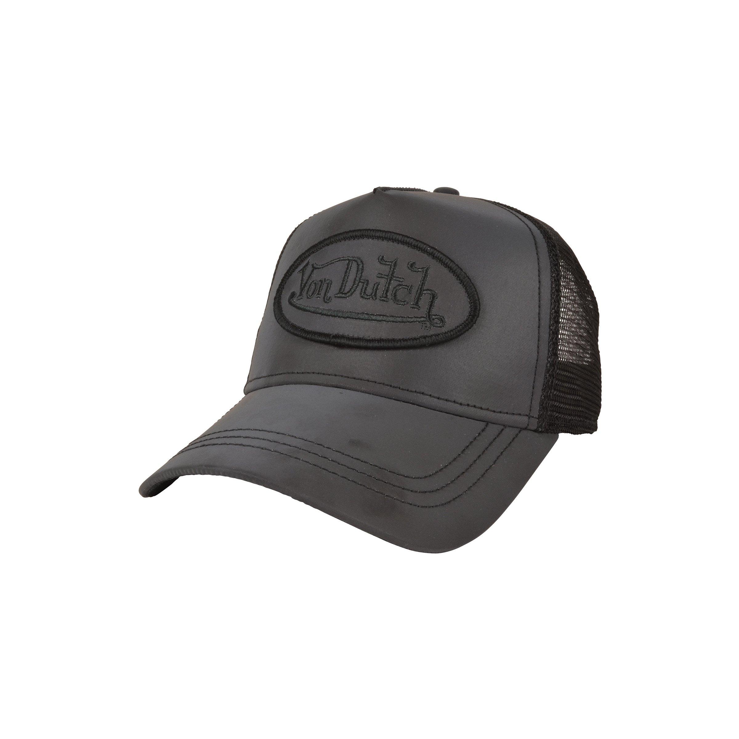 Von Dutch Reflective Night Vision Trucker Hat - Black - BLACK